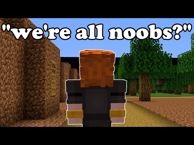 Minecraft, but I join NOOB CIVILIZATION!