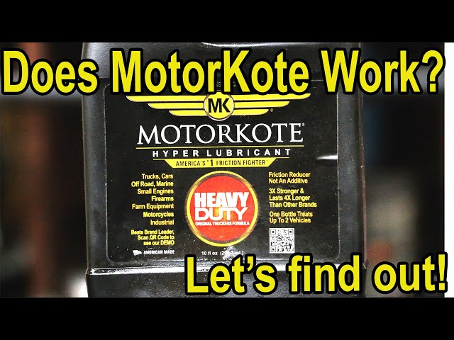 Can MotorKote survive the water test?  Let's find out!