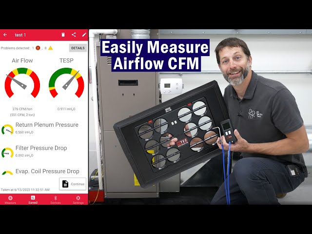 Measuring Airflow CFM on HVAC Systems! Finding Airflow Problems!