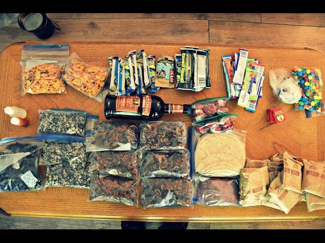 Food for a 9 Day Canoe Trip in Northern Ontario.