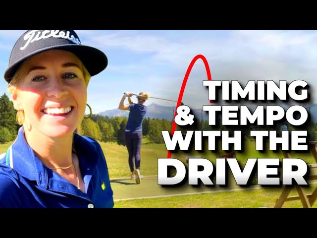 Working on TEMPO and STRIKE with THE DRIVER - at the driving range with Iona !