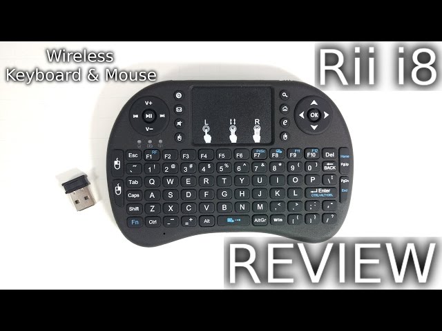 Rii i8 Keyboard and Mouse for TV Box REVIEW