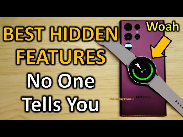 S22 Ultra | The BEST HIDDEN Features You Didn't Know!