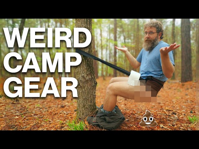 I Bought The WEIRDEST Camping Gear I Could Find