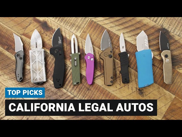 Best California-Legal Automatic Knives