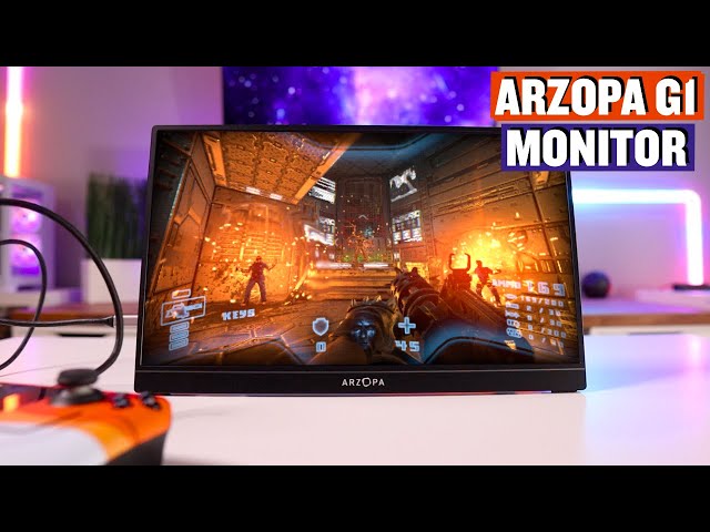 Trying a Portable Monitor for the Steam Deck: Arzopa G1 Review