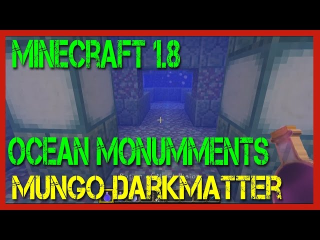 Minecraft  - Ocean Monuments
