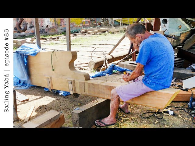 Boat restoration: preparing for the WORST by building an EMERGENCY tiller — Sailing Yabá #85