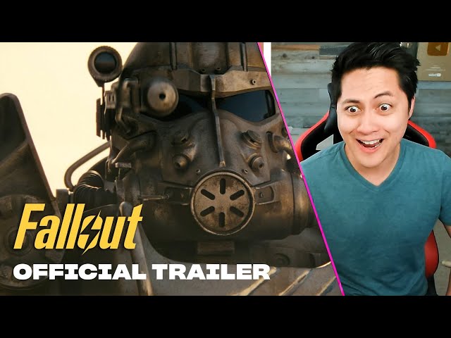 Fallout Official Trailer Reaction Review Breakdown Easter Egg Amazon Prime April 11