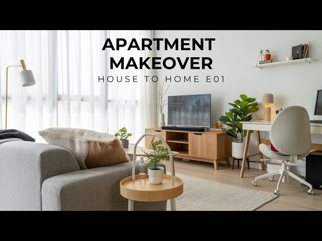 Small Apartment Makeover - Warm, Scandi-Style Home For A Registered Nurse | House To Home E01