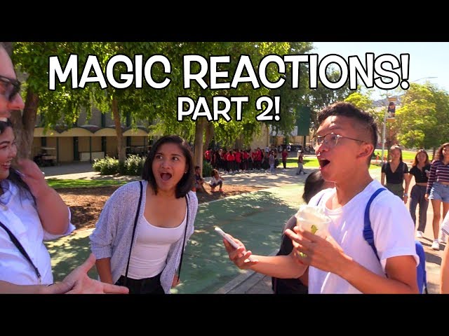 Reactions to Street MAGIC TRICKS Compilation! - PART 2