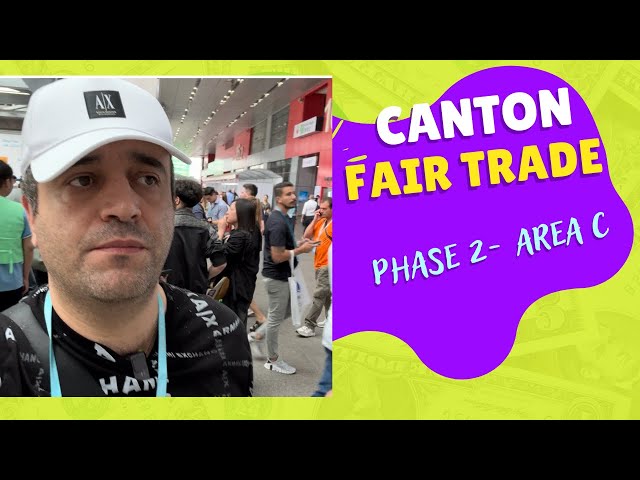CANTON FAIR TRADE 2024 - PHASE 2, AREA C - #GLASS ARTWARE AND #HOUSEHOLD ITEMS
