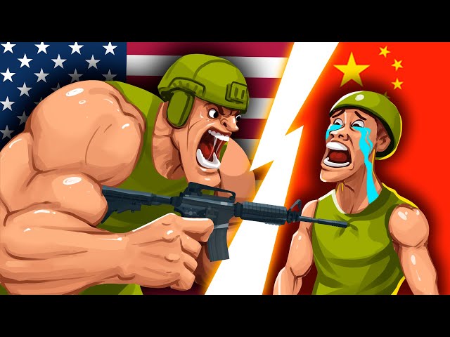 Why USA Soldiers are WAY Stronger Than Chinese Soldiers