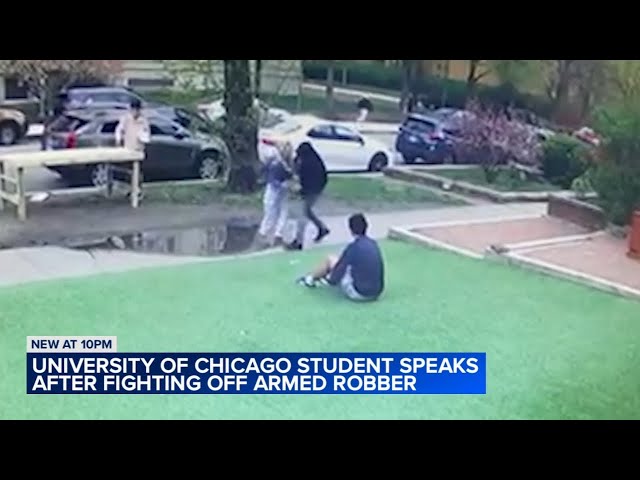 University of Chicago student grabs gun from armed robber