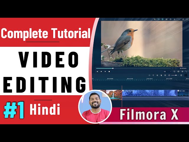 Complete Video Editing Tutorial for beginners (HINDI) | Filmora X | Part 1