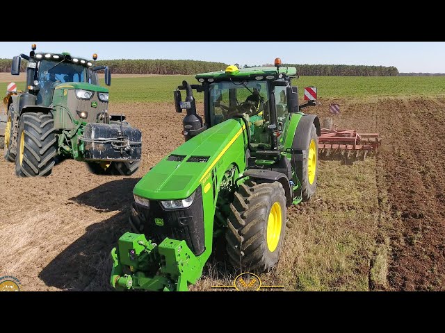 John Deere 8370R Traktoren I Bodenbearbeitung & Dünger Streuen John Deere 6250R
