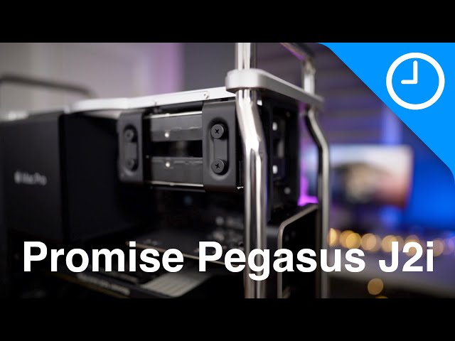 Review: Promise Pegasus J2i - a $400 8TB internal 3.5-inch HDD enclosure for Mac Pro