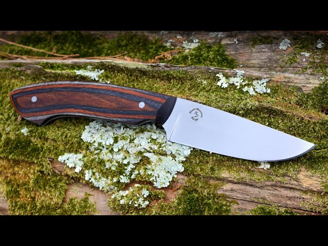 Beginner knife making: Forging a hunting/skinning knife from 5160