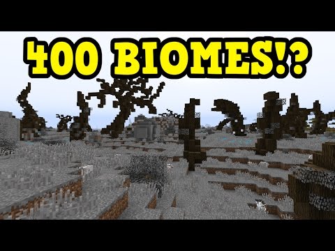 400 NEW Biomes Minecraft NEEDS!
