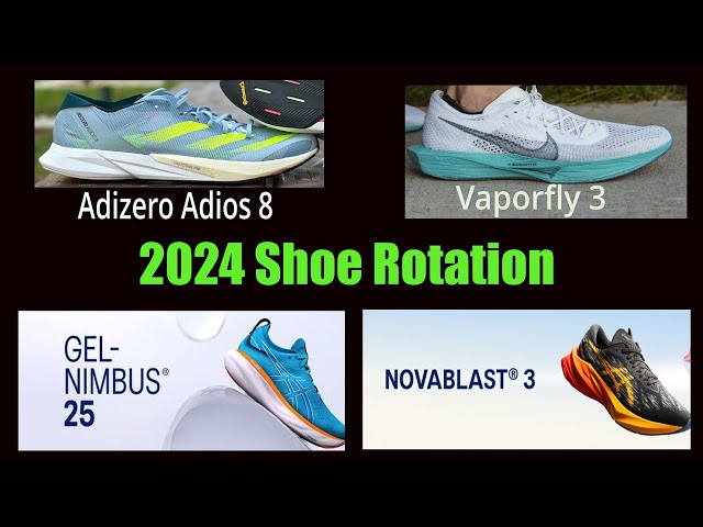 My Current Shoe Rotation 2024