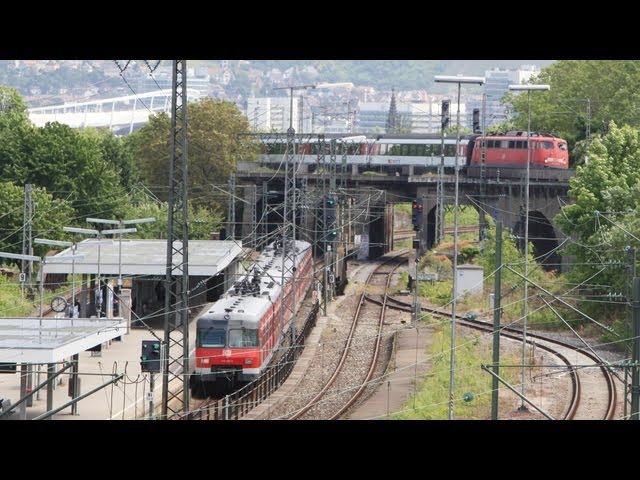 HD Stuttgart Nordbahnhof Gleisdreieck Streckenportait