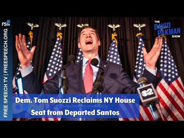 The David Pakman | Dem. Tom Suozzi Reclaims NY House Seat from Departed Santos