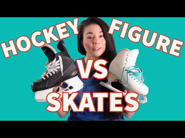 Hockey Skates vs Figure Skates - What You NEED to Know!