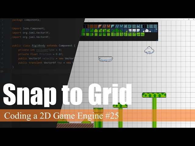 Snap To Grid Tool | Coding a 2D Game Engine in Java #25