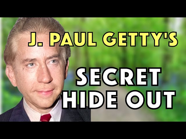 J. Paul Getty Hidden House Revealed  -  Richest Man had secret hideaway in Tulsa OK