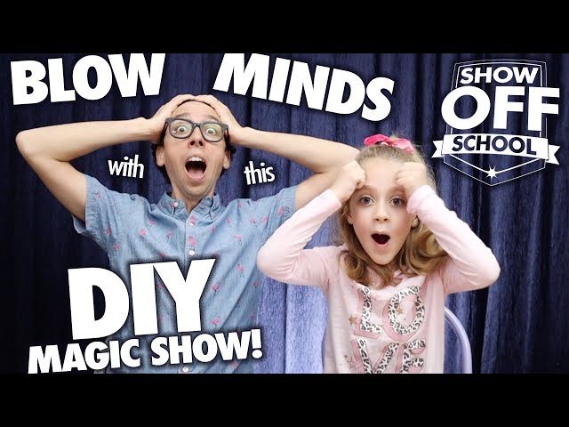 Blow Minds with this DIY Magic Show