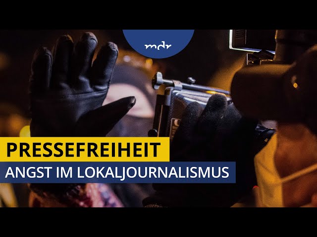 Journalisten fühlen sich bedroht | MEDIEN360G | MDR
