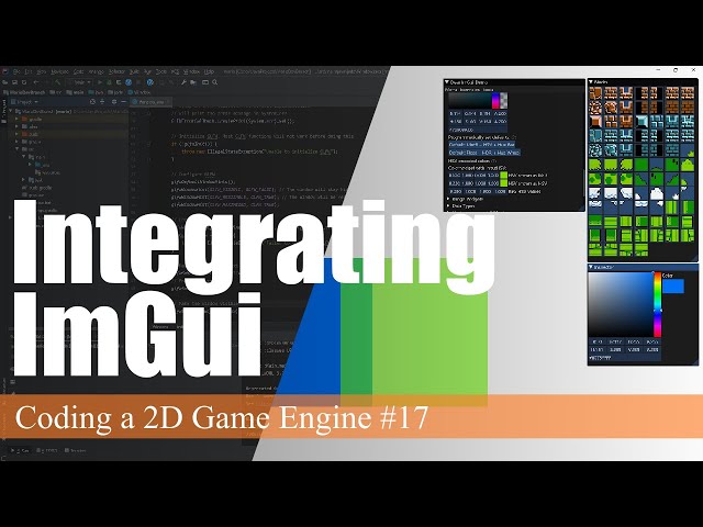 Integrating ImGui | Coding a 2D Game Engine in Java #17