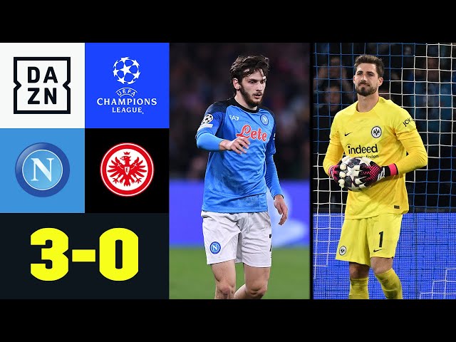 SSC Neapel - Eintracht Frankfurt 3:0 | UEFA Champions League | DAZN Highlights