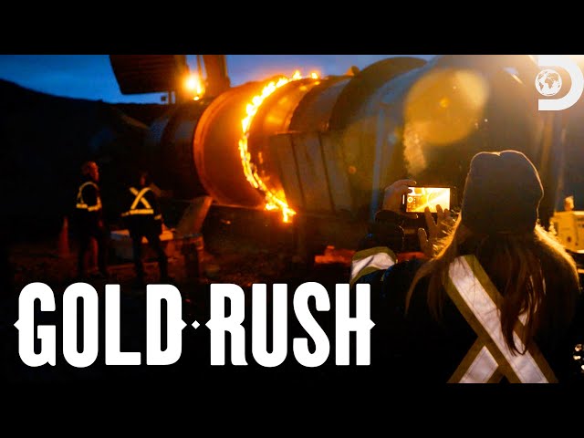 McCaughans Set Their Trommel on Fire | Gold Rush | Discovery