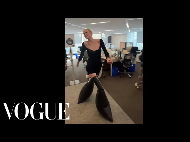 Vogue Staffers React to the Rick Owens Inflatable Shoes