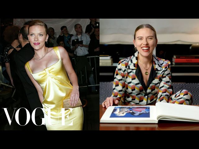 Scarlett Johansson Breaks Down 12 Looks From 1996 to Now | Life in Looks | Vogue