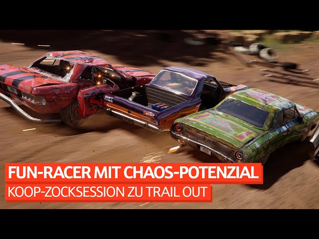 Basti und Felix battlen sich im Fun-Racer - Koop-Zocksession zu Trail Out | ZOCKSESSION