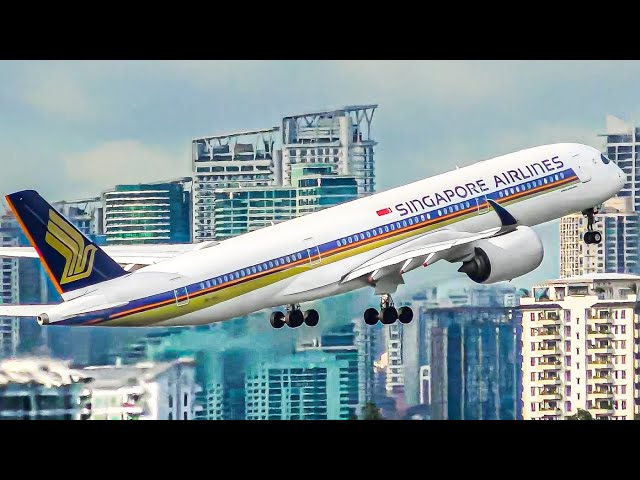 25 MINUTES of GREAT Plane Spotting at Manila Airport Philippines [MNL/RPLL]
