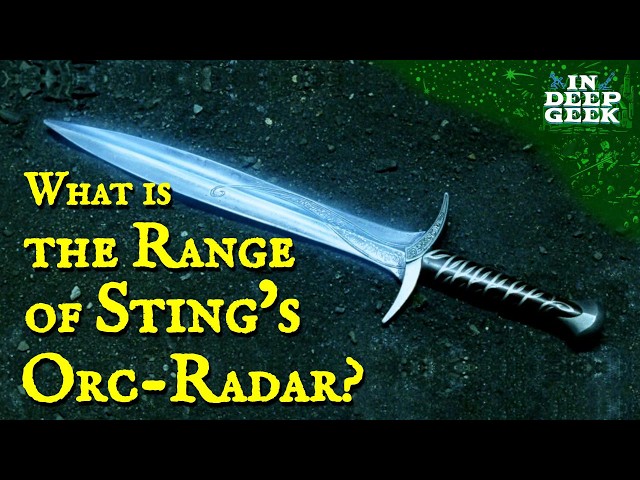 What is the range of Sting's Orc-radar?