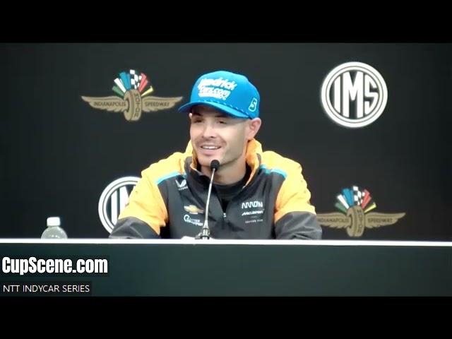 Indy 500 Open Test: Kyle Larson press conference