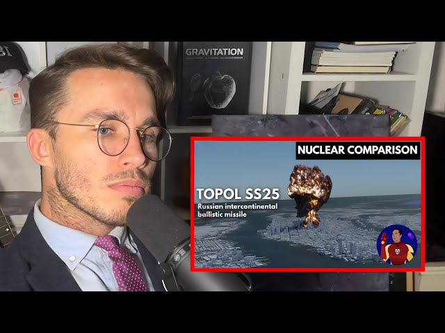 Physicist Reacts to Nuclear Bomb Destruction Comparison 3D