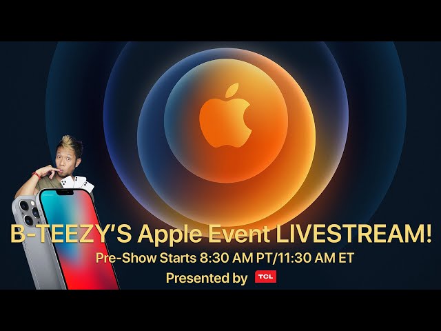 Apple Event - iPhone 12 -  October 13th  Livestream w/ Brian Tong