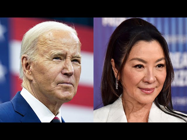Biden awards Medal of Freedom to 19 people, including Nancy Pelosi and Michelle Yeoh