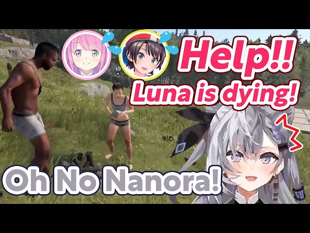 Zeta finds Subaru & Luna dating and helps them out【Rust/Hololive Clip/JP&EngSub】