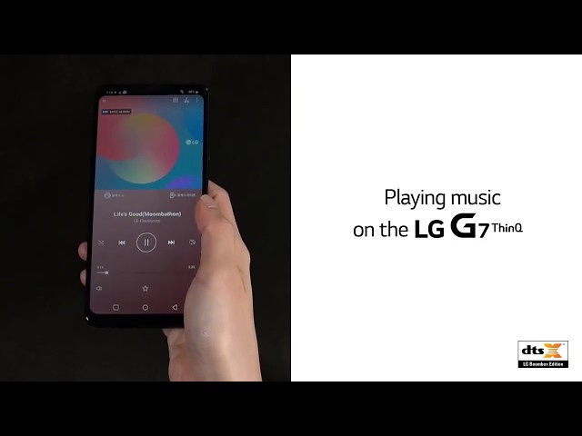 LG G7 ThinQ  Boombox Speaker Test