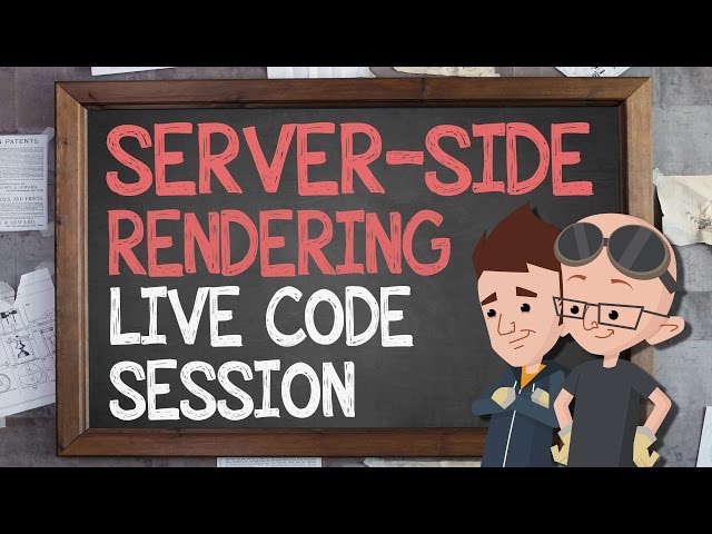 Server-Side Rendering: Live Code Session - Supercharged