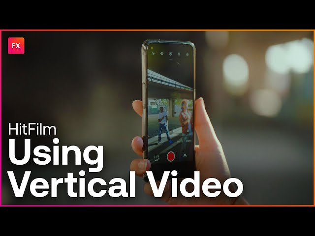 How to make Vertical Videos in HitFilm | Content Creation