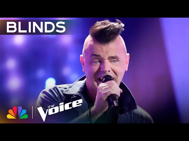 Bryan Olesen's Shockingly Powerful Voice Gets Instant Chair Turns | The Voice | NBC