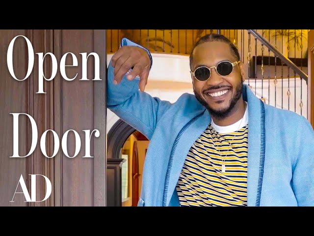 Inside NBA Star Carmelo Anthony’s Stylish New Home | Open Door | Architectural Digest