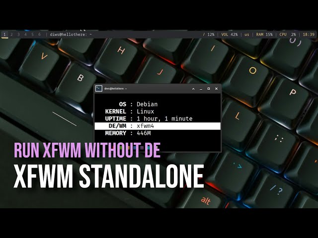 XFWM STANDALONE | BASIC CUSTOMIZATION